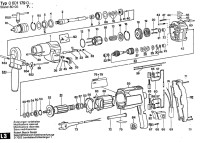Bosch 0 601 179 742 Percussion Drill 240 V / GB Spare Parts